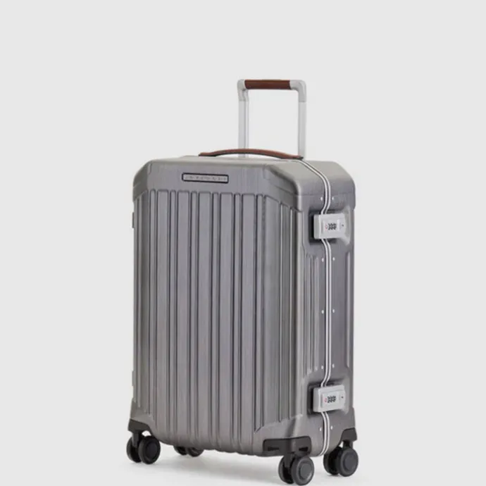 Piquadro PQ Light Frame Ultra Slim Spinner 55 grey