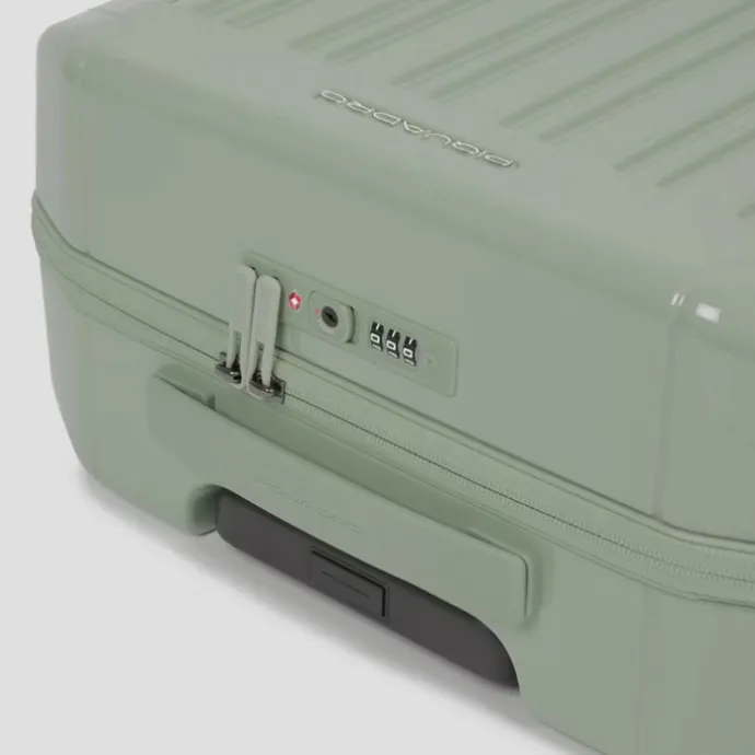 Piquadro PQ-Light Cabin Trolley 55 green