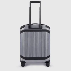 Piquadro PQ-Light Premium Slim Cabin Spinner 55 grey-black