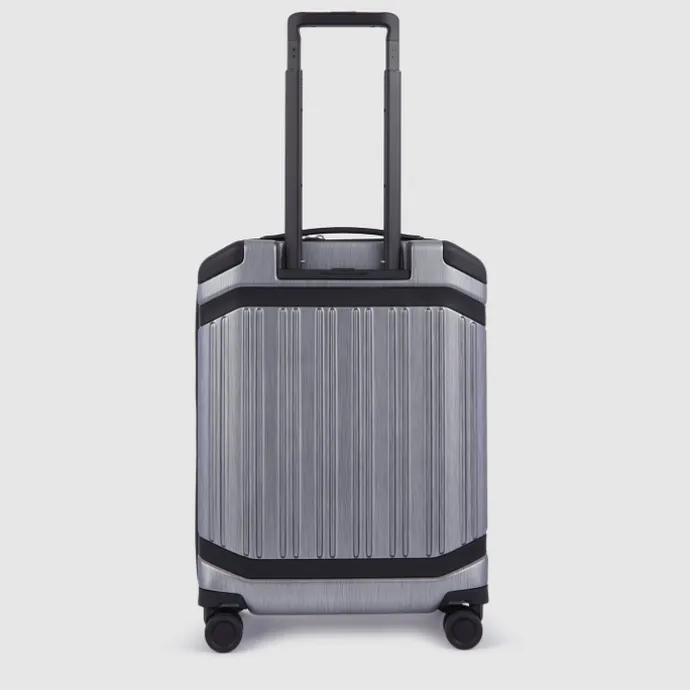 Piquadro PQ-Light Premium Slim Cabin Spinner 55 grey-black