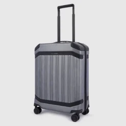 Piquadro PQ-Light Premium Slim Cabin Spinner 55 grey-black