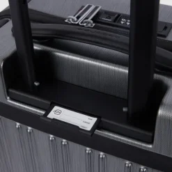 Piquadro PQ-Light Premium Slim Cabin Spinner 55 grey-black