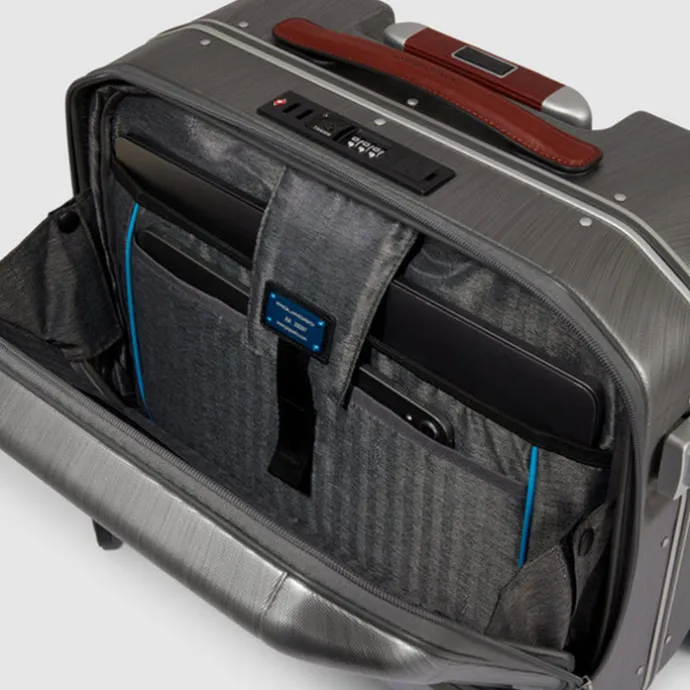 Piquadro PQLM Laptop Trolley 15.6" anthracite