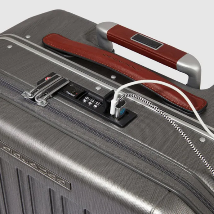 Piquadro PQLM Laptop Trolley 15.6" anthracite