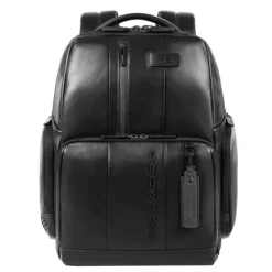 Piquadro Urban Fast-check PC Backpack with iPad Compartment black
