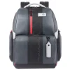 Piquadro Urban Fast-check PC Backpack with iPad Compartment grey-black