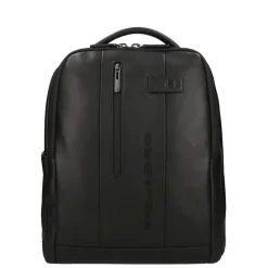 Piquadro Urban Leather Computer Backpack 14" black
