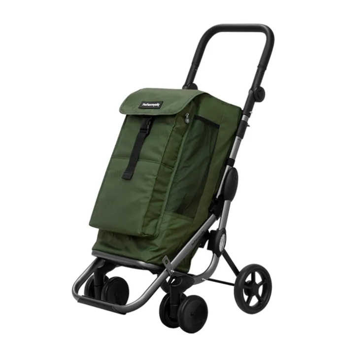 Playmarket Go Up Premium Boodschappentrolley groen