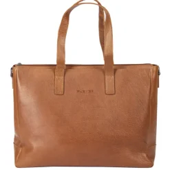Plevier Agaat Shopper 15.6" cognac