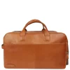 Plevier Breccia Weekender cognac