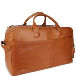 Plevier Breccia Weekender cognac