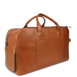 Plevier Breccia Weekender cognac