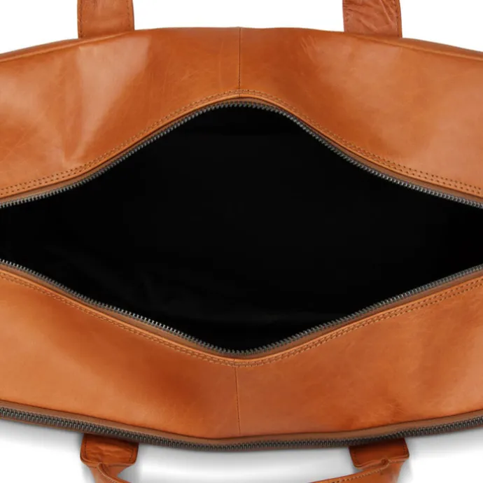 Plevier Breccia Weekender cognac