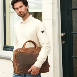 Plevier Colmar Businesstas 15.6" bruin