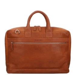 Plevier Kentron Laptopbag 17.3" cognac