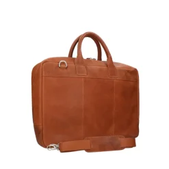 Plevier Kentron Laptopbag 17.3" cognac