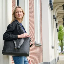 Plevier Millau Dames Laptoptas 15.6" zwart