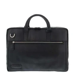 Plevier Vintage London Laptoptas 2 vaks 15.6" black