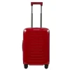 Porsche Design Roadster Hardcase 4 Wheel Cabin Trolley carmine red shiny