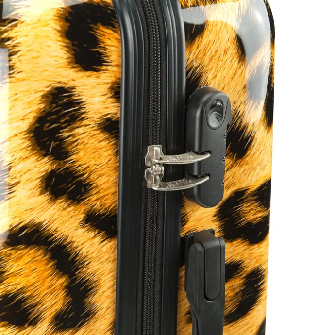 Princess Traveller Animal Print Medium Trolley leopard II