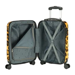 Princess Traveller Animal Print Cabin Trolley leopard II