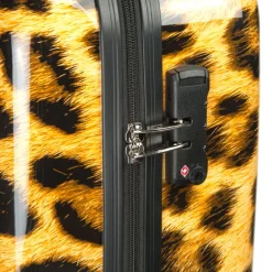Princess Traveller Animal Print Cabin Trolley leopard II