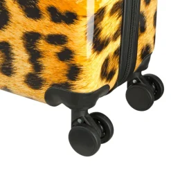 Princess Traveller Animal Print Large Trolley leopard II