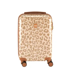 Princess Traveller Animal Print Cabin Trolley leopard