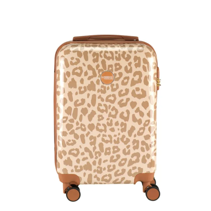 Princess Traveller Animal Print Cabin Trolley leopard
