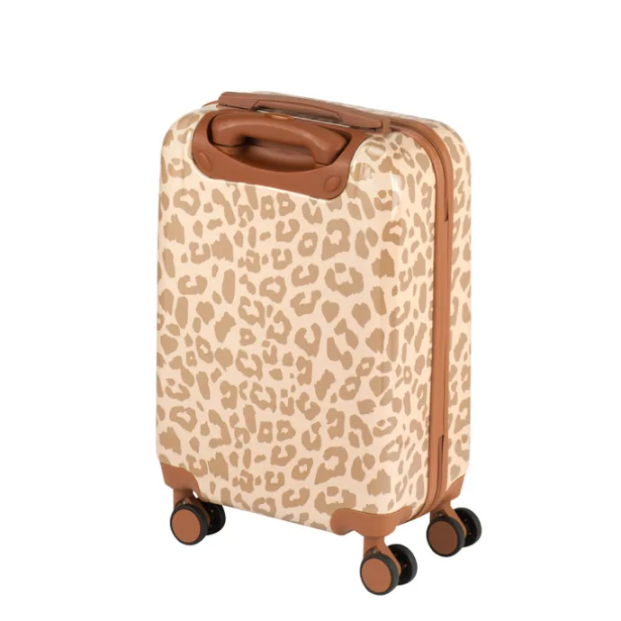 Princess Traveller Animal Print Cabin Trolley leopard