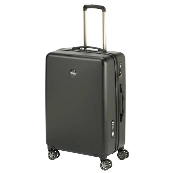 Princess Traveller PT-01 Deluxe Medium Trolley pitch black