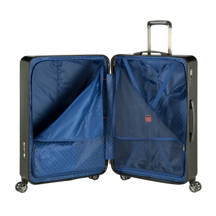 Princess Traveller PT-01 Deluxe Large Trolley pitch black