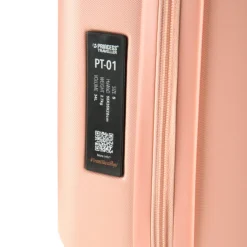 Princess Traveller PT-01 Deluxe Large Trolley peony pink