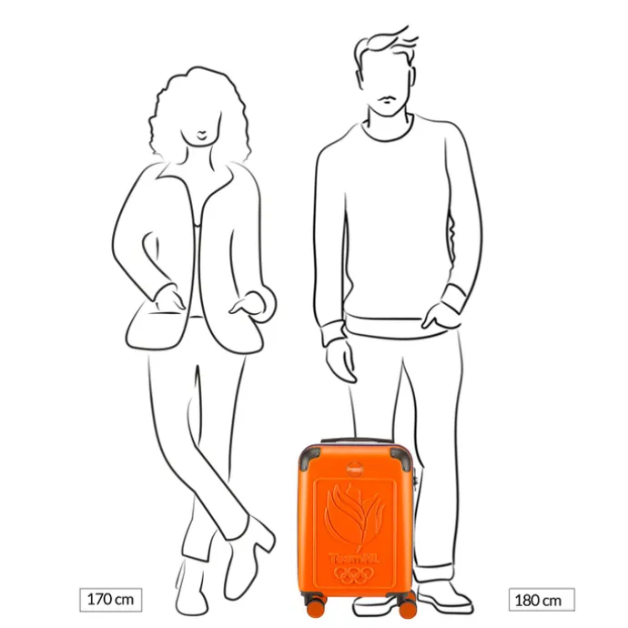 Princess Traveller TeamNL Cabin Trolley orange