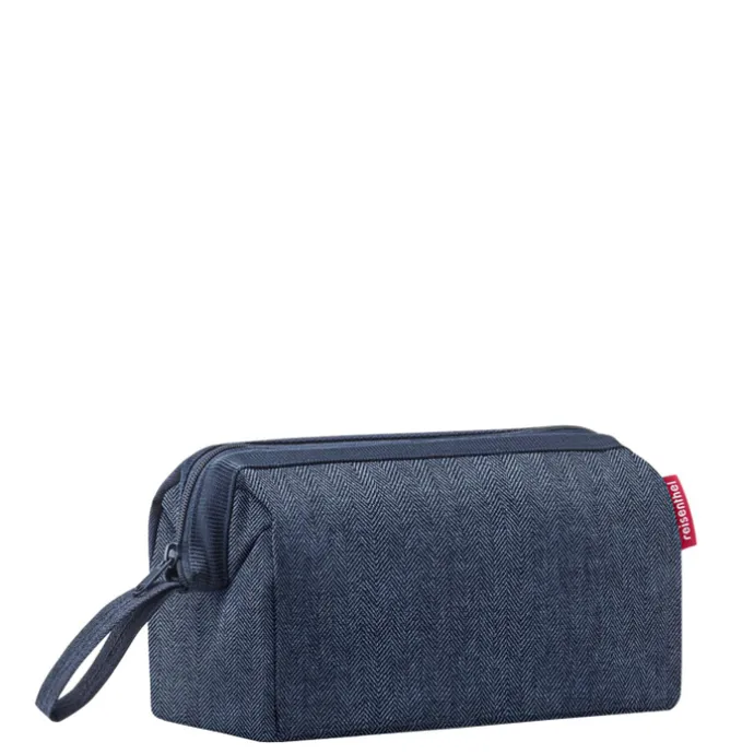 Reisenthel Cosmetics Travelcosmetic herringbone dark blue