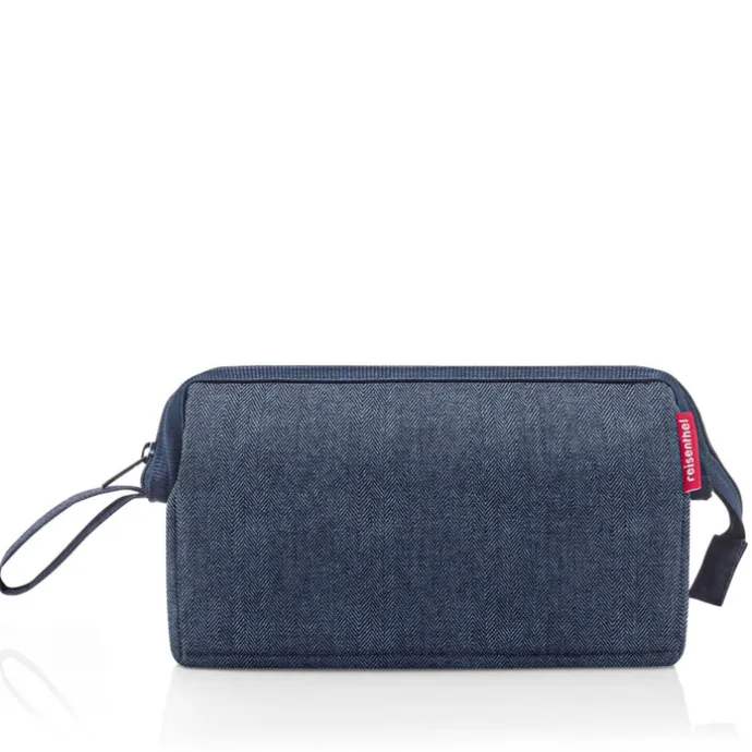 Reisenthel Cosmetics Travelcosmetic herringbone dark blue