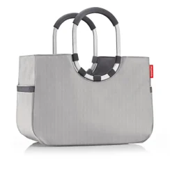 Reisenthel Loopshopper L herringbone grey