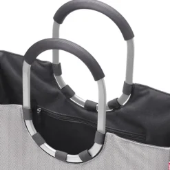Reisenthel Loopshopper L herringbone grey