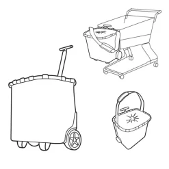 Reisenthel Shopping Carrycruiser frame black/black