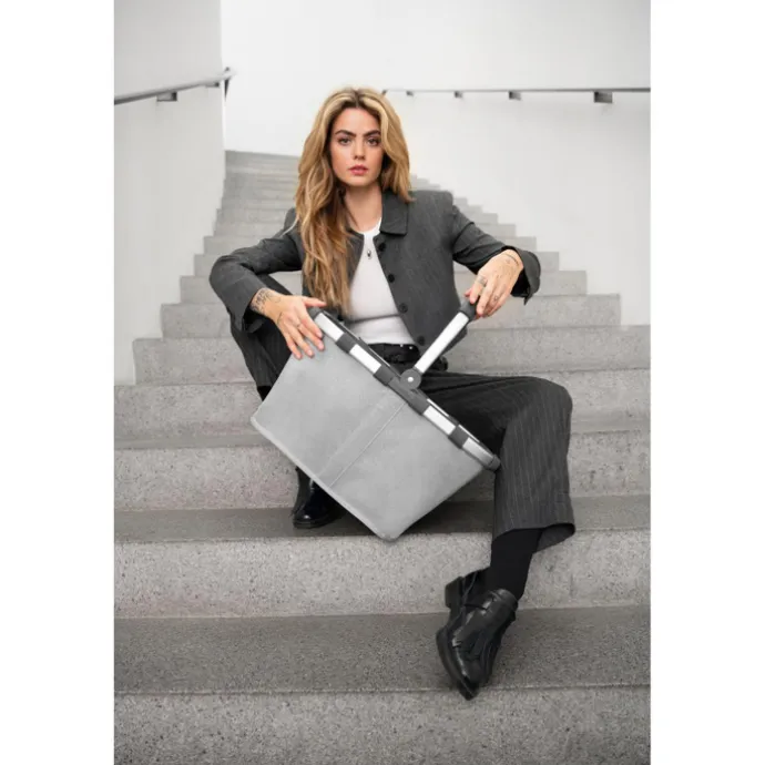 Reisenthel Shopping Carrybag herringbone grey
