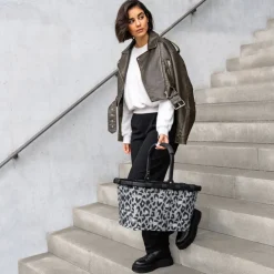 Reisenthel Shopping Carrybag Frame leo nero