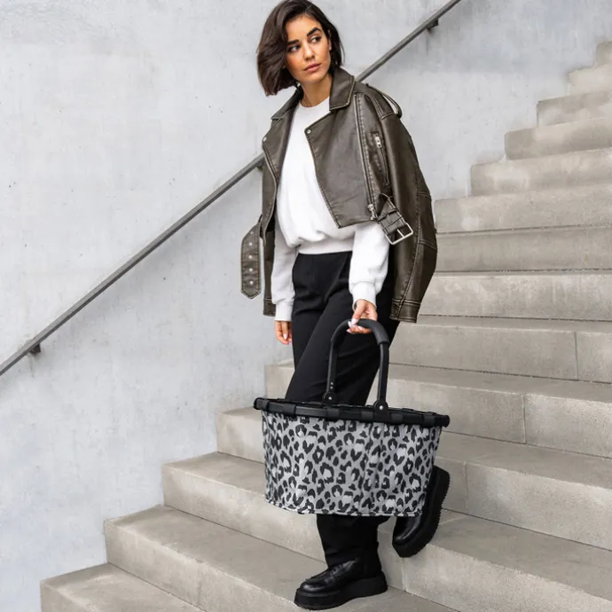 Reisenthel Shopping Carrybag Frame leo nero
