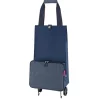 Reisenthel Shopping Foldable Trolley herringbone dark blue