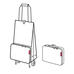Reisenthel Shopping Foldable Trolley black