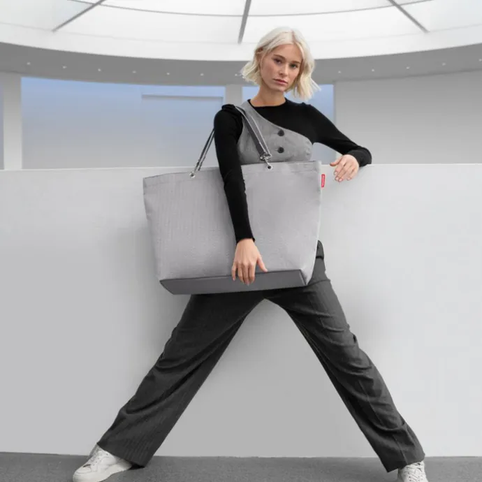 Reisenthel Shopping Shopper XL herringbone grey