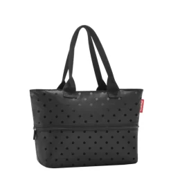 Reisenthel Shopping Shopper e1 glossy dots black