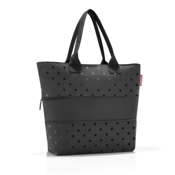 Reisenthel Shopping Shopper e1 glossy dots black
