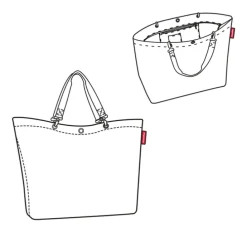 Reisenthel Shopping Shopper XL twist silver
