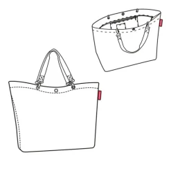 Reisenthel Shopping Shopper XL twist sky rose