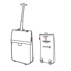 Reisenthel Shopping Trolley M twist silver